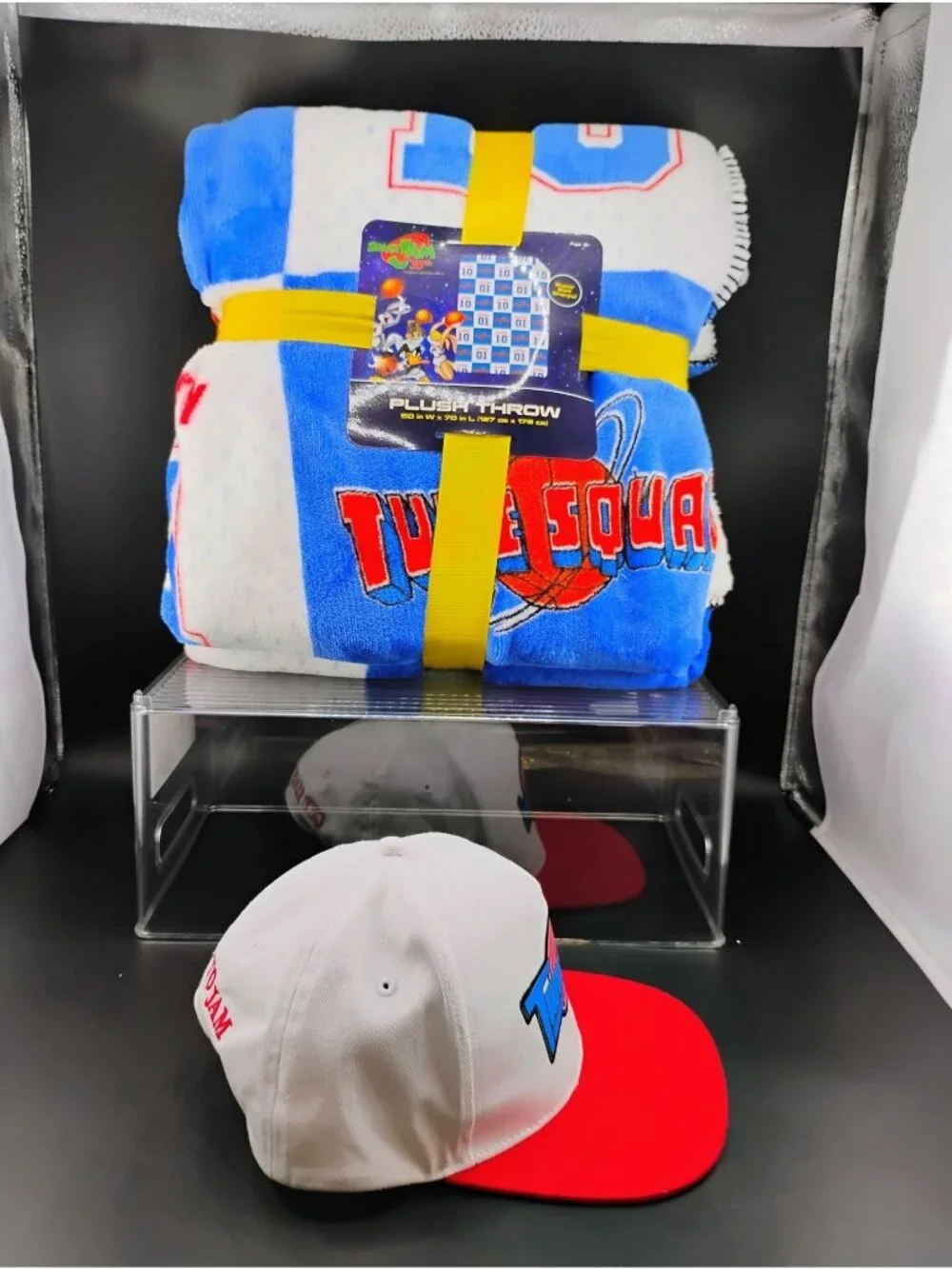 Space Jam Tune Squad Plush Throw & Hat Set